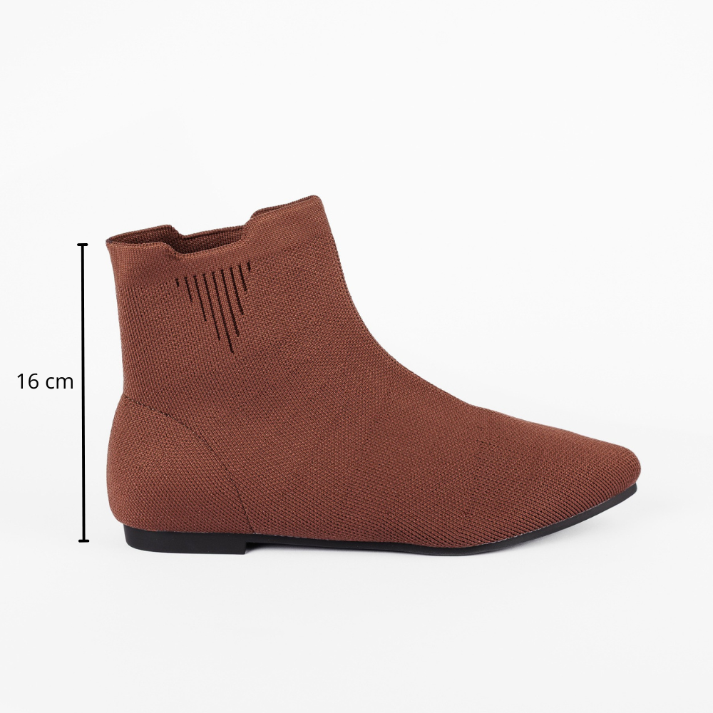 Botines Superblandas Café repelentes al agua