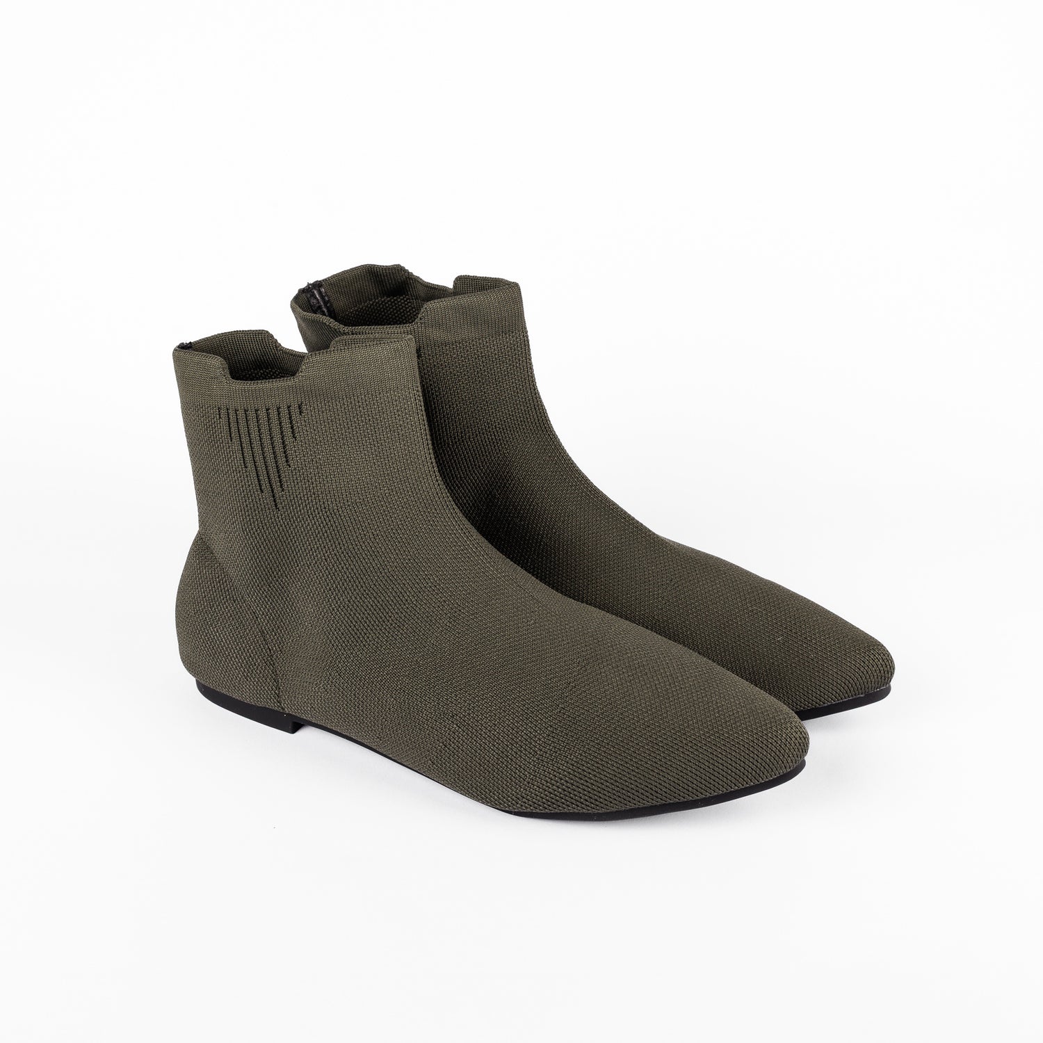 Botines Superblandas Oliva repelentes al agua