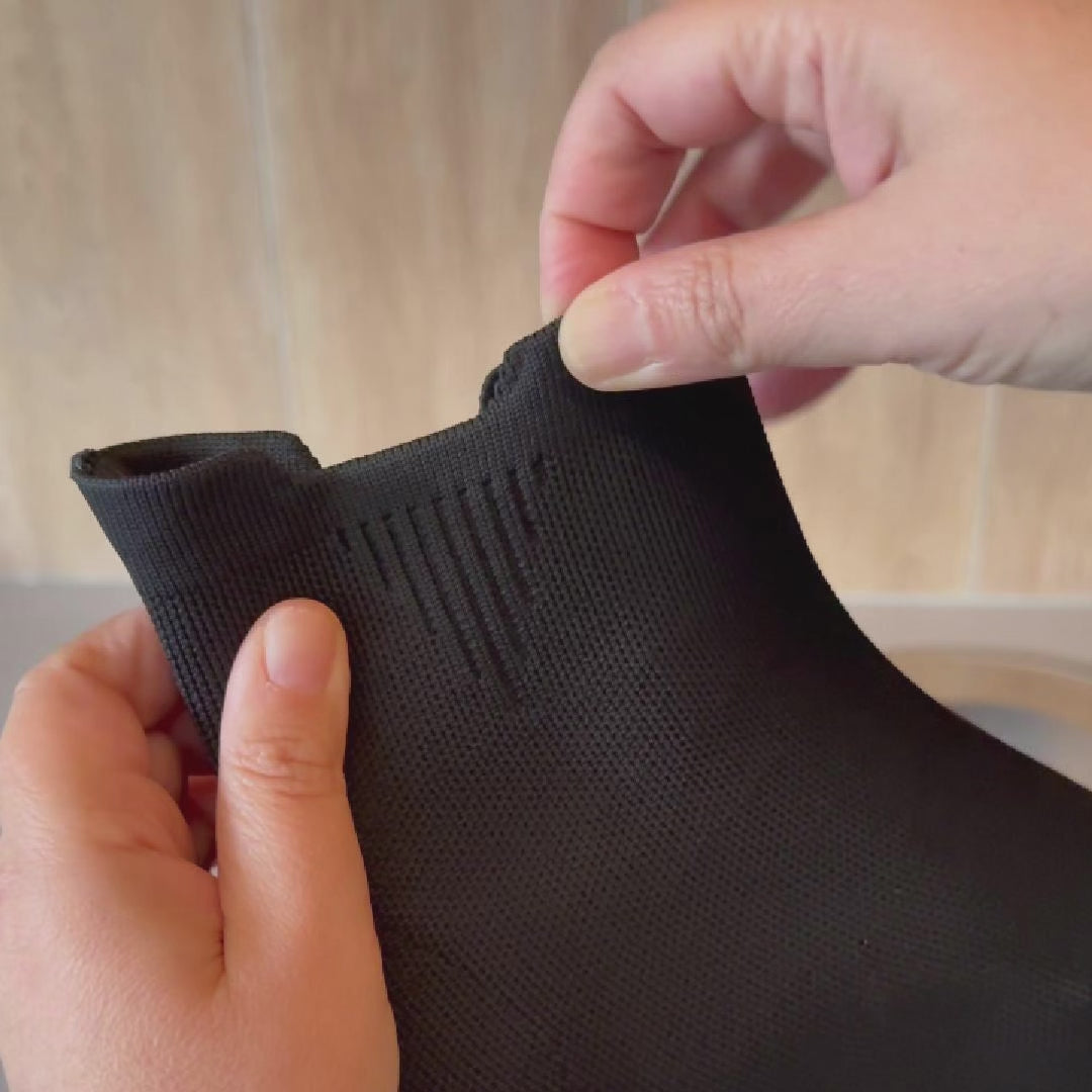 Botines Superblandas Negro repelentes al agua