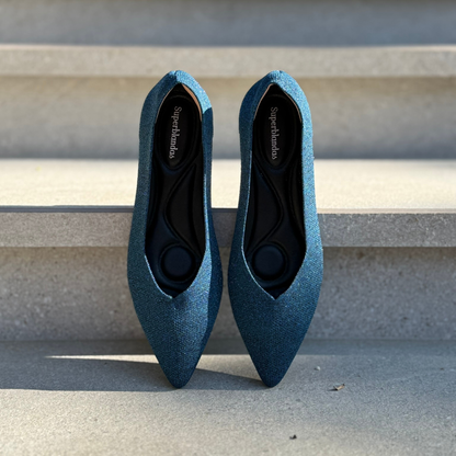 Superblandas Azul Brillos